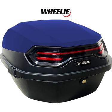 WHEELIE XT08-BL 32 Litre Motosiklet Arka Çanta Mavi Mat Su Fiyatı