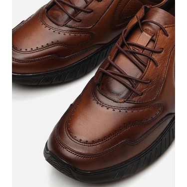 Hotiç 02AYH295650A370 HAKIKI Deri Taba Erkek Spor Ayakkabı Fiyatı