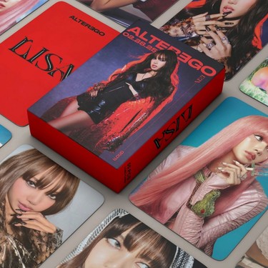 Blackpınk Lisa '' Alter Ego '' Çift Yön Baskılı Hologramlı Fiyatı