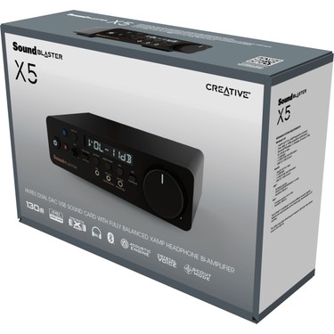 Creative Sound Blaster X5 Hi-Res 32BIT / 384KHZ - Tam Fiyatı