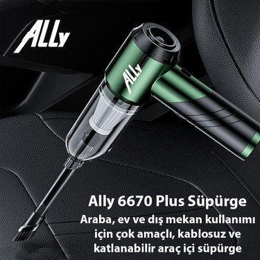 ALLY ST-6670PLUS 18000pa Güçlü Portatif 3 Kademeli Fiyatı