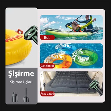 ALLY ST-6670PLUS 18000pa Güçlü Portatif 3 Kademeli Fiyatı