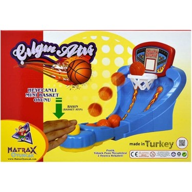 Matrax Oyuncak ÇILGIN ATIŞ Mini Basket Oyunu Fiyatı