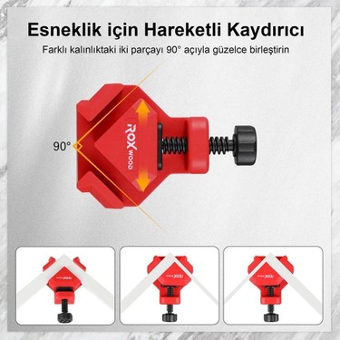 Rox Wood 0302 Köşe ve T-Tipi Bağlantı Hızlı Işkence Seti Fiyatı