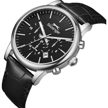 Slazenger SL.09.2461.2.02 Deri Kordon Çelik Kasa 10 Atm Suya Fiyatı