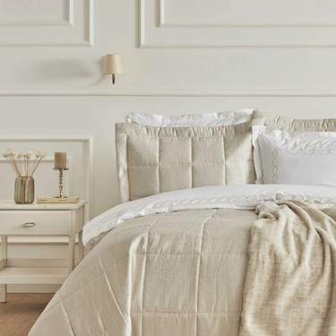 Karaca Home Bride Coll Daphne 10 Parça Çeyiz Seti Ekru Fiyatı