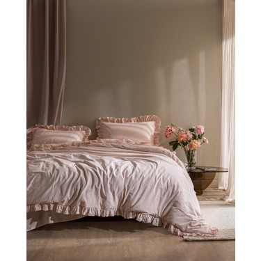 Madame Coco Obernai King Size %100 Pamuk Fırfırlı Düz Fiyatı