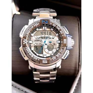 Joefox Çelik Kordon Dijital ve Analog 2 Yıl Garantili 3 Atm Fiyatı