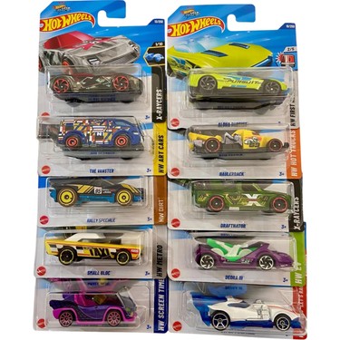 10'lu Hot Wheels Set Fiyatı, Taksit Seçenekleri ile Satın Al