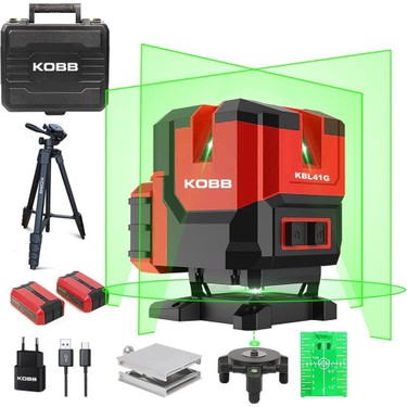 Kobb KBL41GTP 30M 4X90⁰/1X360⁰ Otomatik Hizalamalı Li-Ion Fiyatı
