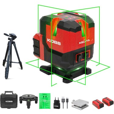 ひしゃページ Kobb KBL41GTP 30M 4X90⁰/1X360⁰ Otomatik Hizalamalı Li-Ion Fiyatı