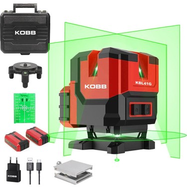 Kobb KBL41G 30METRE 4X90⁰/1X360⁰ Otomatik Hizalamalı Li-Ion Fiyatı