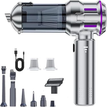 Ensiga El Tipi Üflemeli Şarjlı Süpürge, 15.000PA Yüksek Fiyatı