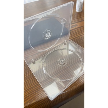 Boş Şeffaf 2'li DVD Kutusu 14MM 10 Adet Fiyatı - Taksit Seçenekleri