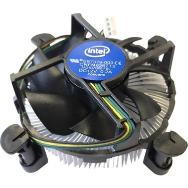 Intel Orijinal E97379-003 4-Pin LGA 1150-1151-1155-1156-1200 İşlemci Fanı