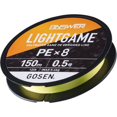 Gosen Answer Light Game 8b Coctail Yellow 150M Ip Misina Fiyatı