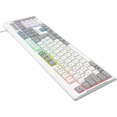Everest Kb-74 Membran Klavye Sessiz Klavye USB Rainbow Fiyatı