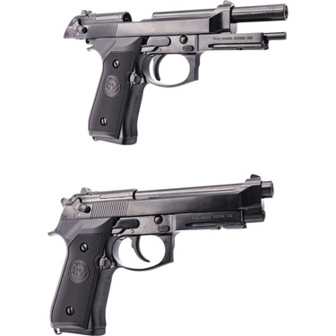 We Beretta M9A1 Raıl Sıyah Full Auto Gbb Aırsoft Tabanca Fiyatı