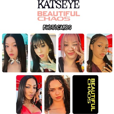 Katseye '' Beautiful Chaos '' Photocards Set 1 Fiyatı
