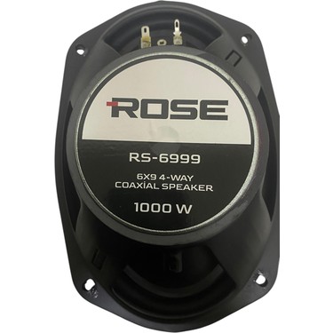 Rose 1000W 6 x 9 4 Yollu Koaksiyel Hoparlör - Telli Kapaklı Fiyatı
