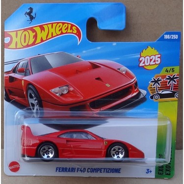 Hot Wheels Ferrari F40 Competizione 1:64 Diecast Model Araba Fiyatı