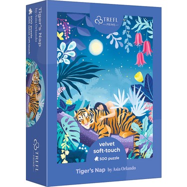 Trefl Tiger's Nap Velvet 500 Parça Puzzle Fiyatı