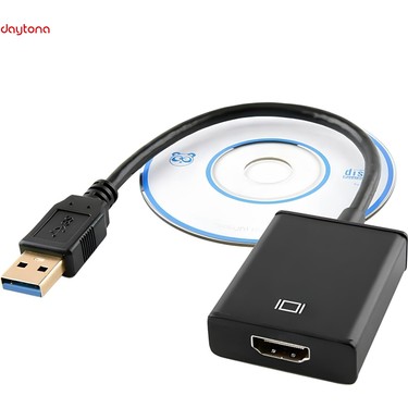 Daytona FC35 USB 3.0 To HDMI Çevirici Adaptör USB To HDMI Fiyatı