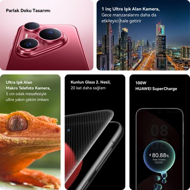 Huawei Pura 80 Pro 512GB 12GB Ram (Huaweı Türkiye Fiyatı