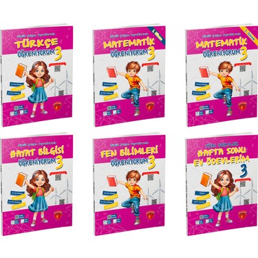 Çalışkan Arı 3. Sınıf Öğreniyorum Set 6 Kitap 2025 Kitabı