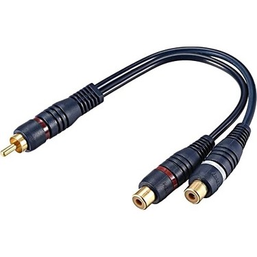 Speeduf 2 Dişi 1 Erkek Rca Anfi Kablosu 15 cm – Profesyonel Fiyatı