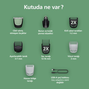 Philips MG3946/15 Erkek Bakım Seti 9'u 1 Arada Saç & Sakal Fiyatı