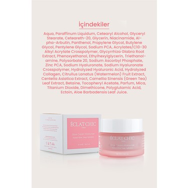 Eclat Chic Nemlendirici Işıltı Kremi – Hyaluronik, Fiyatı