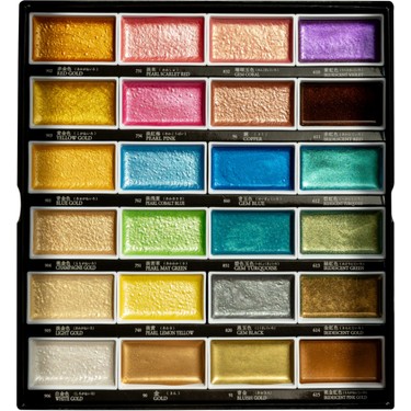Zig Kuretake Gansai Tambi Metallic Colors Yaldız Tablet Sulu Fiyatı
