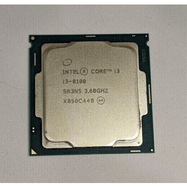 Intel Core I3 8100 Soket 1151 - 8. Nesil 3.6ghz 6mb Önbellek Fiyatı