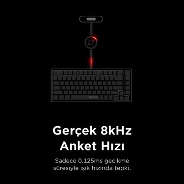 Rampage ZENITH PRO V2 Siyah Hot Swap 8000 Hz Gasket Manyetik Fiyatı