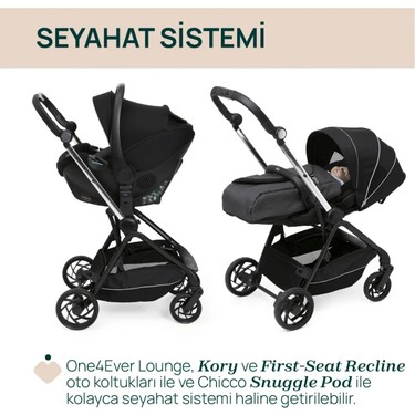 Chicco ONE4EVER Lounge Çift Yönlü Kolay Katlanabilen Travel Fiyatı