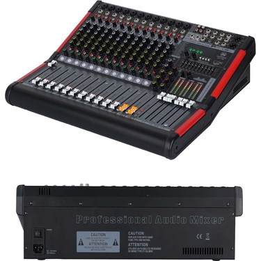Maxword DC12-PRO 2X99 Dsp Efekt Ses Mikseri 12 Kanal Deck Fiyatı