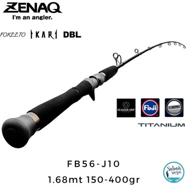 Zenaq Fokeeto Dbl FB56-J10 Ikari 1.68MT 150-400GR (1p) Fiyatı