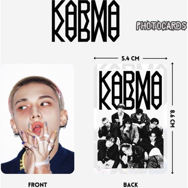 Stray Kıds '' Karma '' Photocards Set Fiyatı - Taksit Seçenekleri