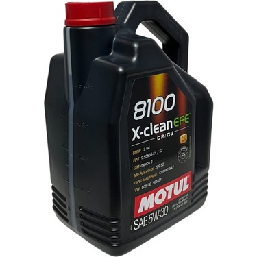 Motul 8100 X-Clean Efe 5 Litre Motor Yağı 5W-30 Viskozite Fiyatı