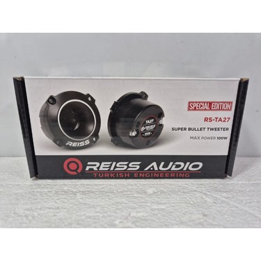 Reiss Dome Tweeter 8cm – 100W 50RMS - Reiss RS-TA27 8cm Dome Fiyatı