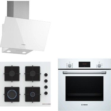 Bosch Beyaz 3 Lü Ankastre Set 298 ( HBF512BW1T - POP6C2P30O Fiyatı