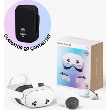 Meta Quest 3s Vr Gözlük + Gladiator Q3 Taşıma Çantası Fiyatı