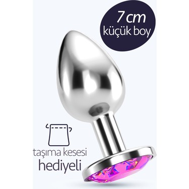 Kk Boy Metal Anal Plug Ac Altrc 7cm elik Seks Fiyat