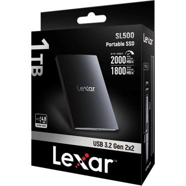 内蔵型SSD Lexar SSD 1TB Lexar External 1tb 2000MB/S USB 3.2 Taşınabilir SSD Harddisk Fiyatı