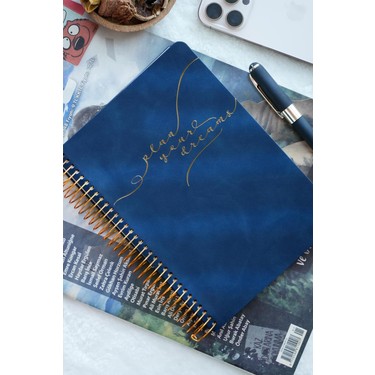 Victoria's Journals A5 Spiralli Vegan Deri Süresiz Fiyatı