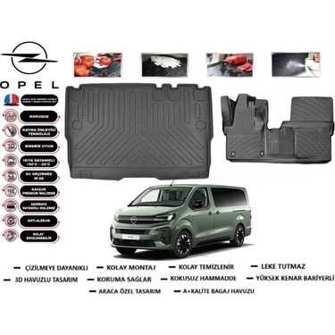 Opel Zafira Life 8+1 2025 Model Bagaj Havuzu Araca Özel Fiyatı
