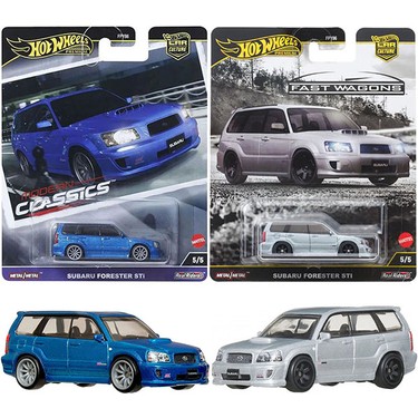 Hot Wheels Premium Subaru Set - Subaru Forester Stı Mavi & Fiyatı