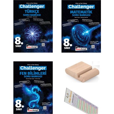 Kafadengi 8.sınıf Türkçe Matematik Fen Challenger Zor Soru Kitabı