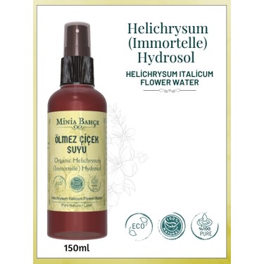 Ölmez Çiçek (Altın Otu) Suyu - Doğal Hidrosol, 150ML Fiyatı